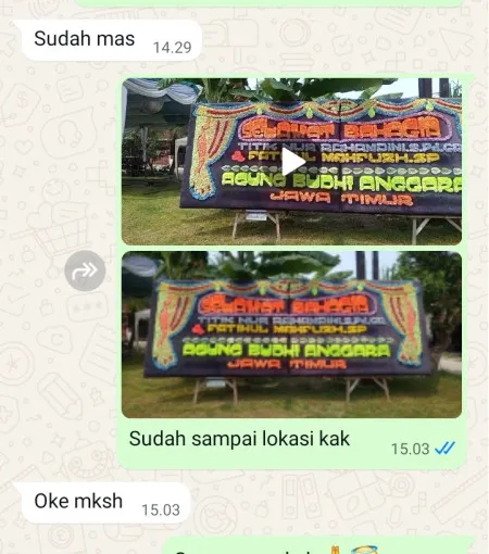 Pengiriman Papan Bunga Tanjung Barat