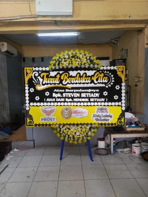 Papan Bunga di Tanjung Barat