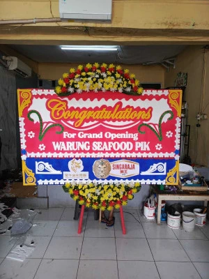 Papan Bunga di Tanjung Barat